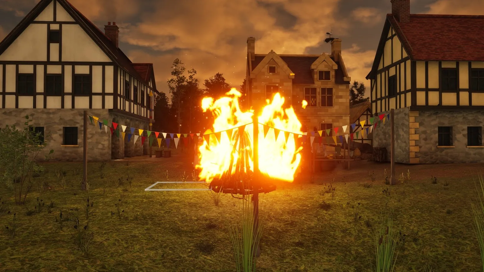 A Midsummer bonfire