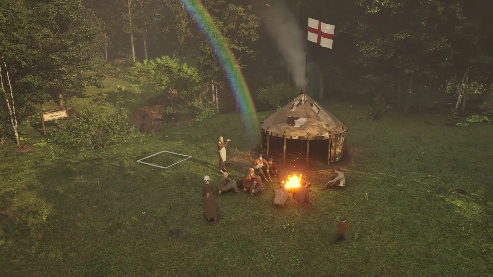 The first camp in the wildwood